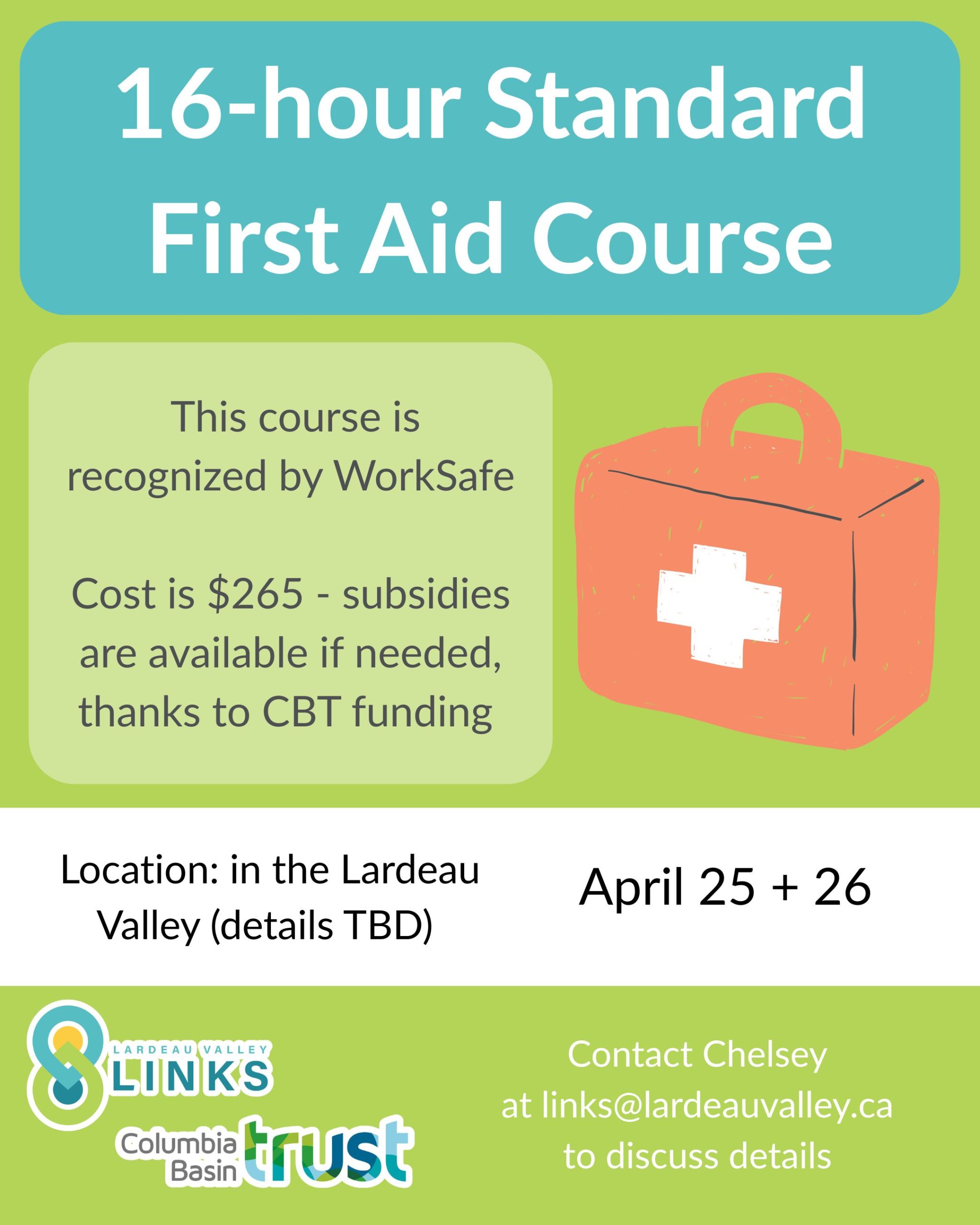 Standard First Aid Course